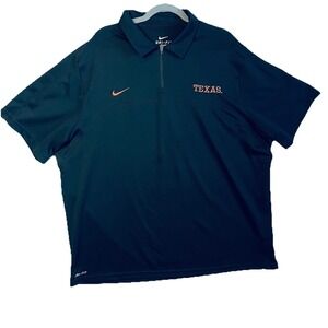 Nike Texas Longhorns Polo Shirt XX Large Dri Fit